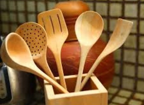 تصویر 1 از خرید و قیمت ملاقه چوبی بزرگ + فروش صادراتی